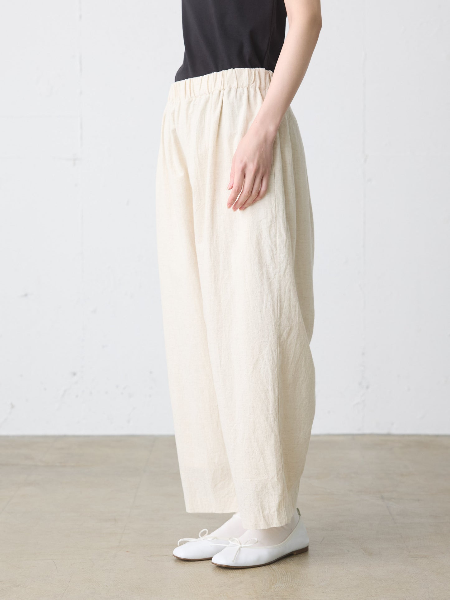 cotton linen light easy pants