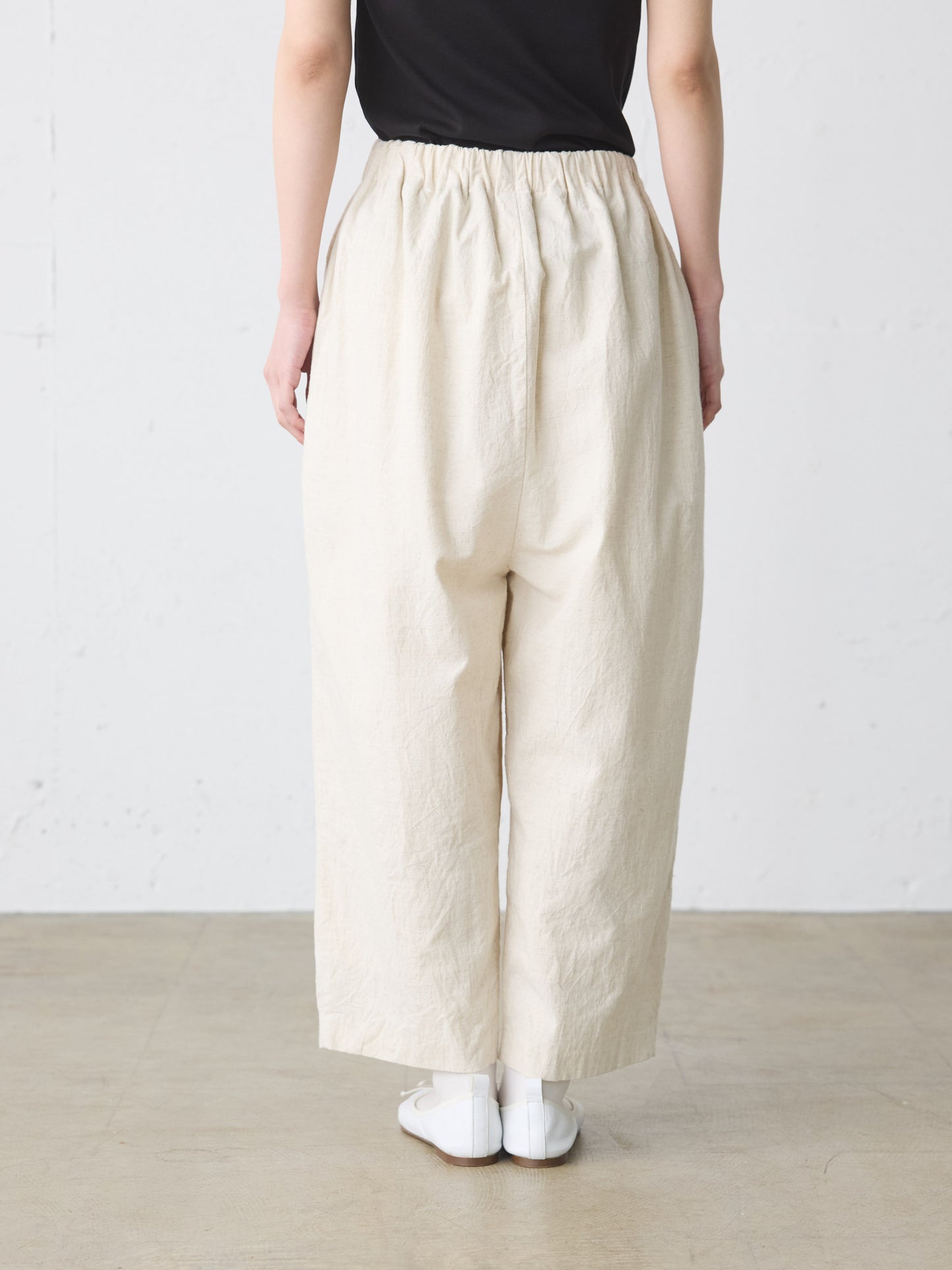 cotton linen light easy pants