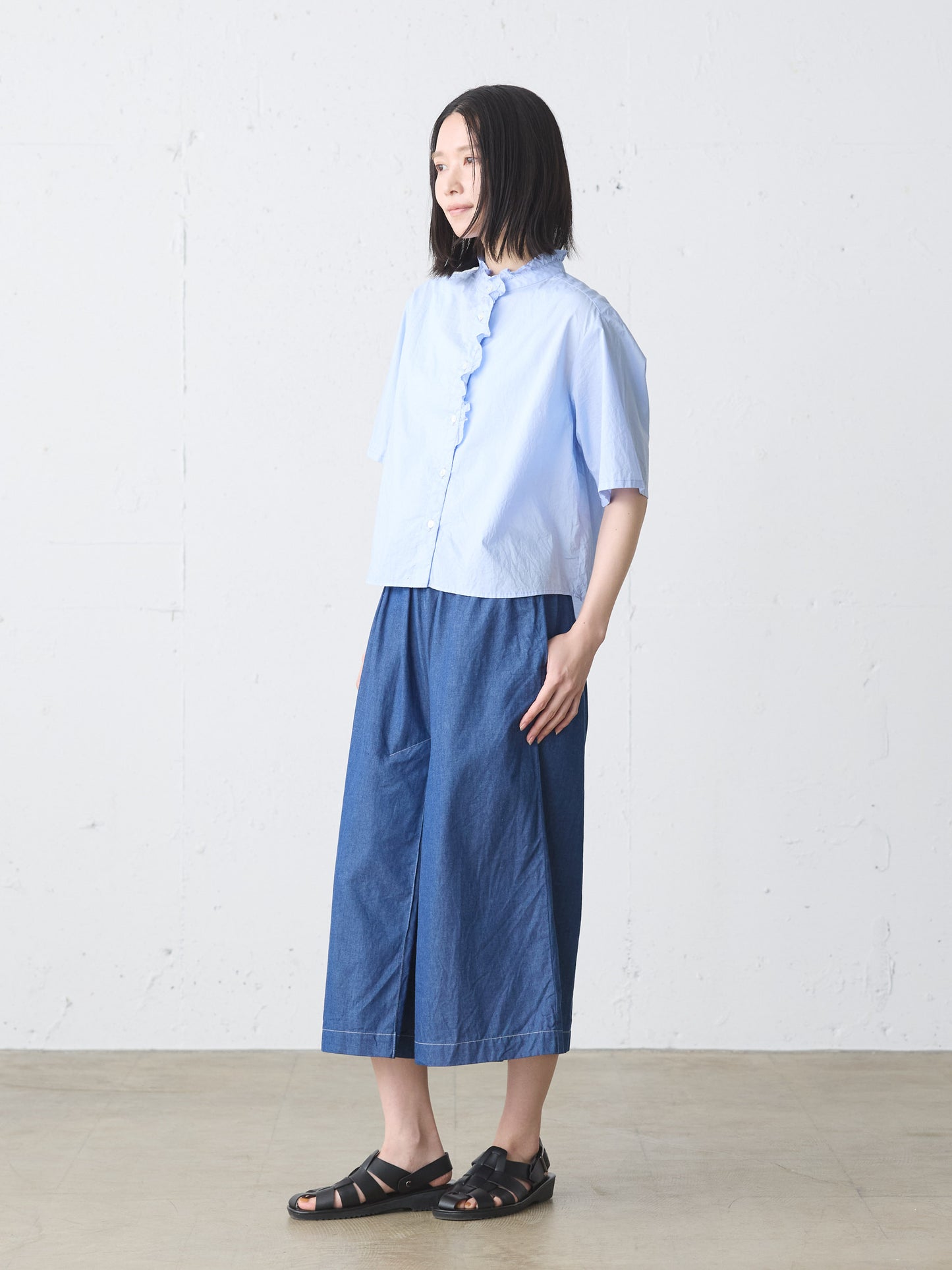 denim culottes