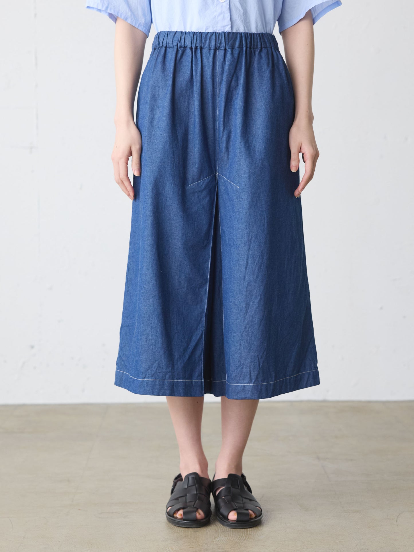 denim culottes