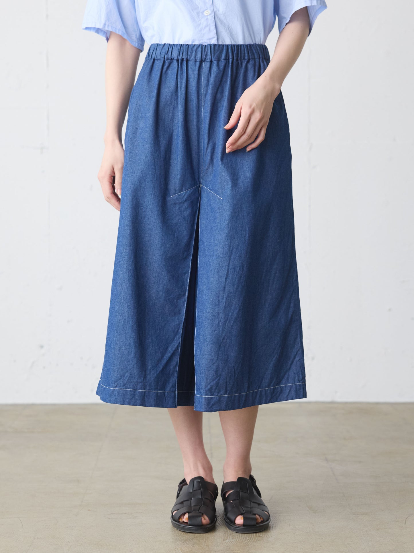 denim culottes