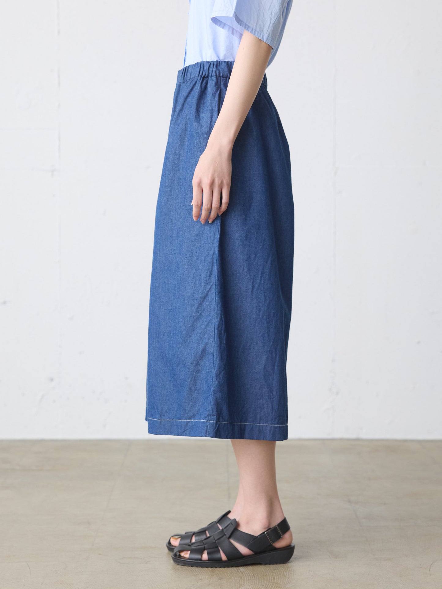 denim culottes