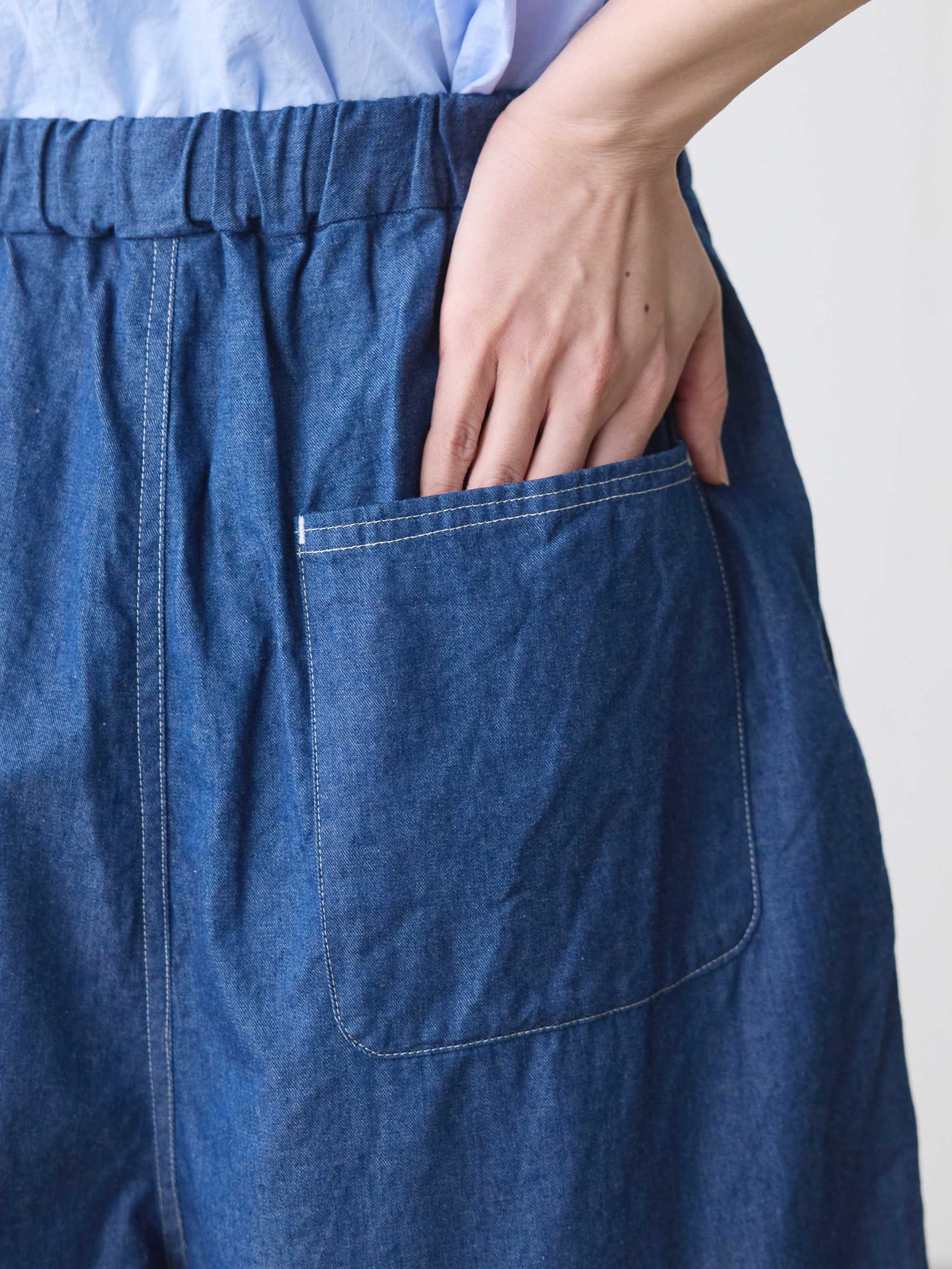 denim culottes