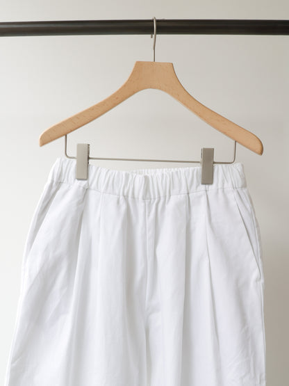 color tuck easy pants
