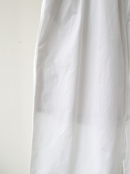 color tuck easy pants