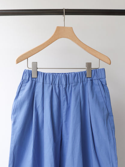 color tuck easy pants