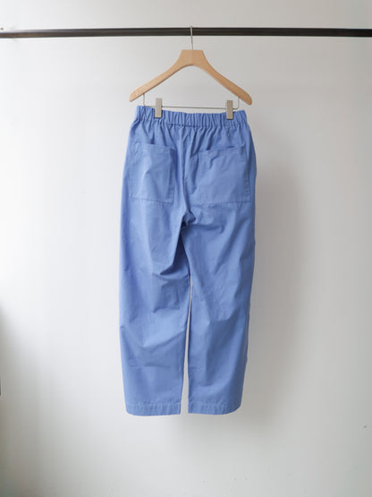 color tuck easy pants