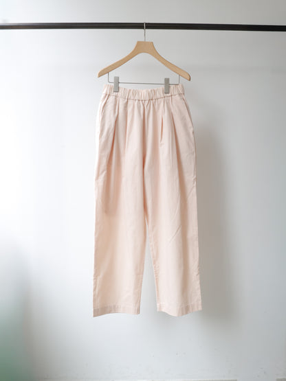 color tuck easy pants