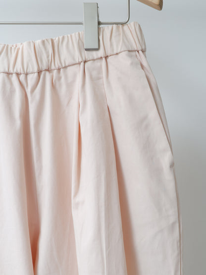 color tuck easy pants
