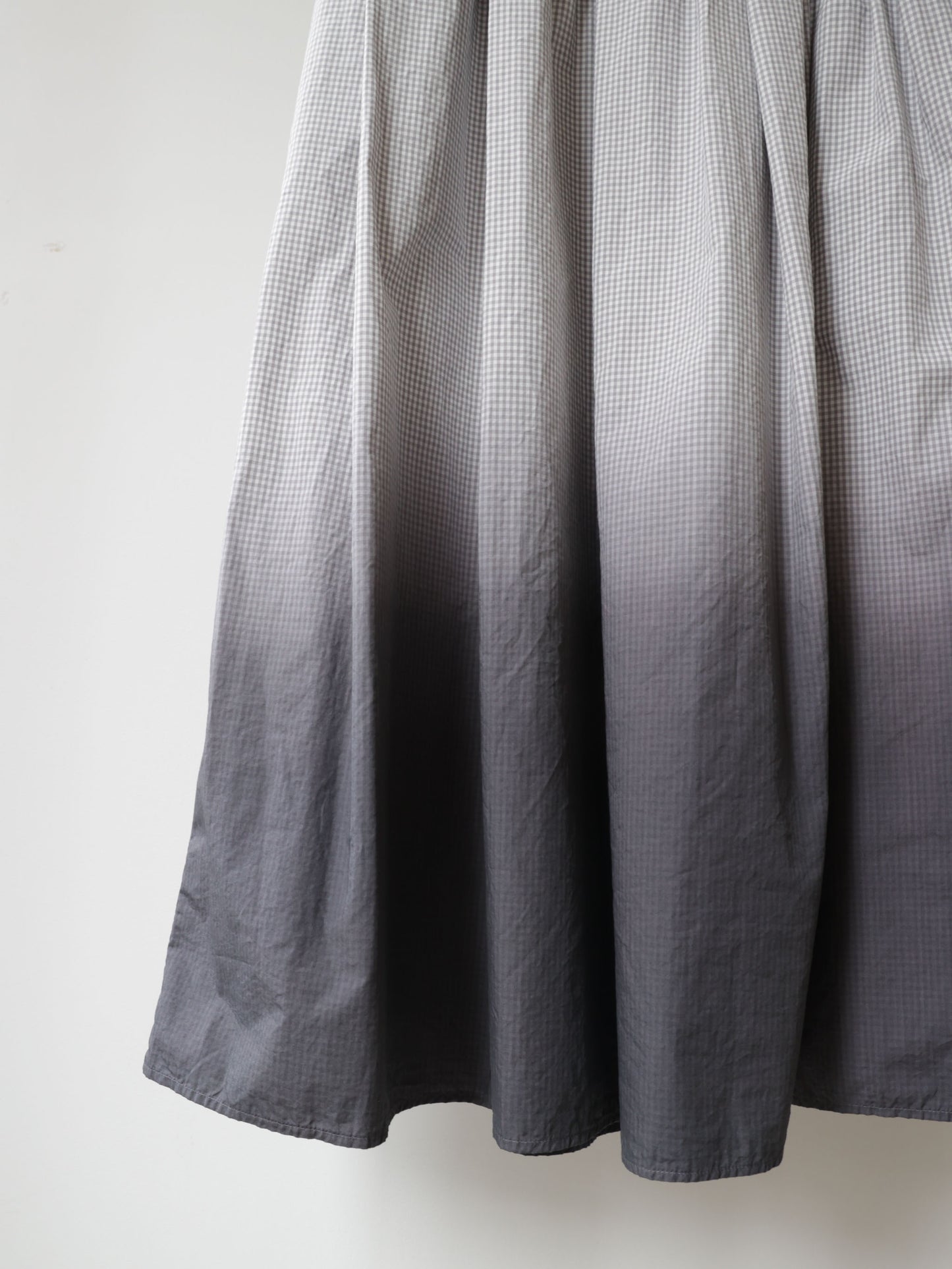 gradation dye flare skirt