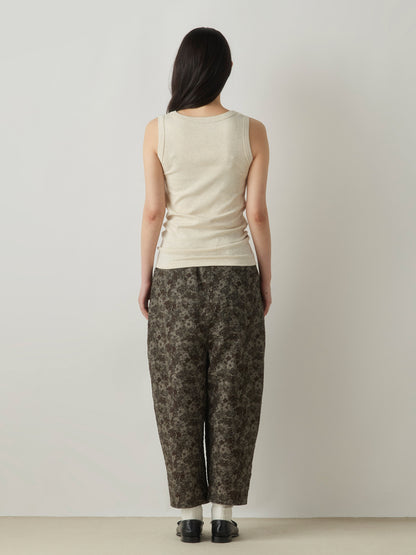 flower print easy pants