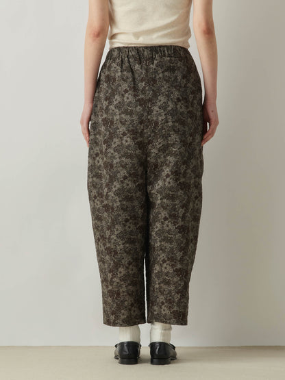 flower print easy pants