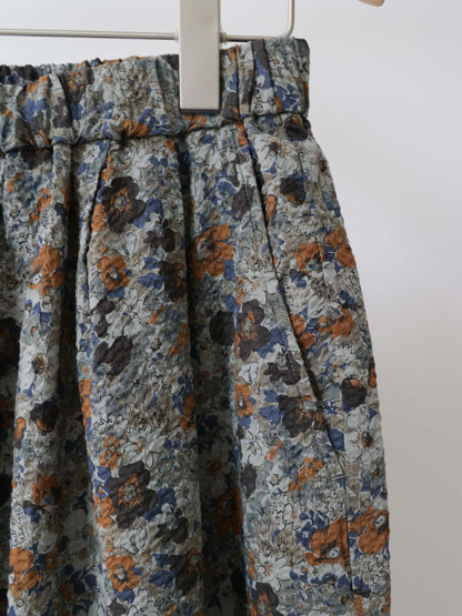 flower print easy pants