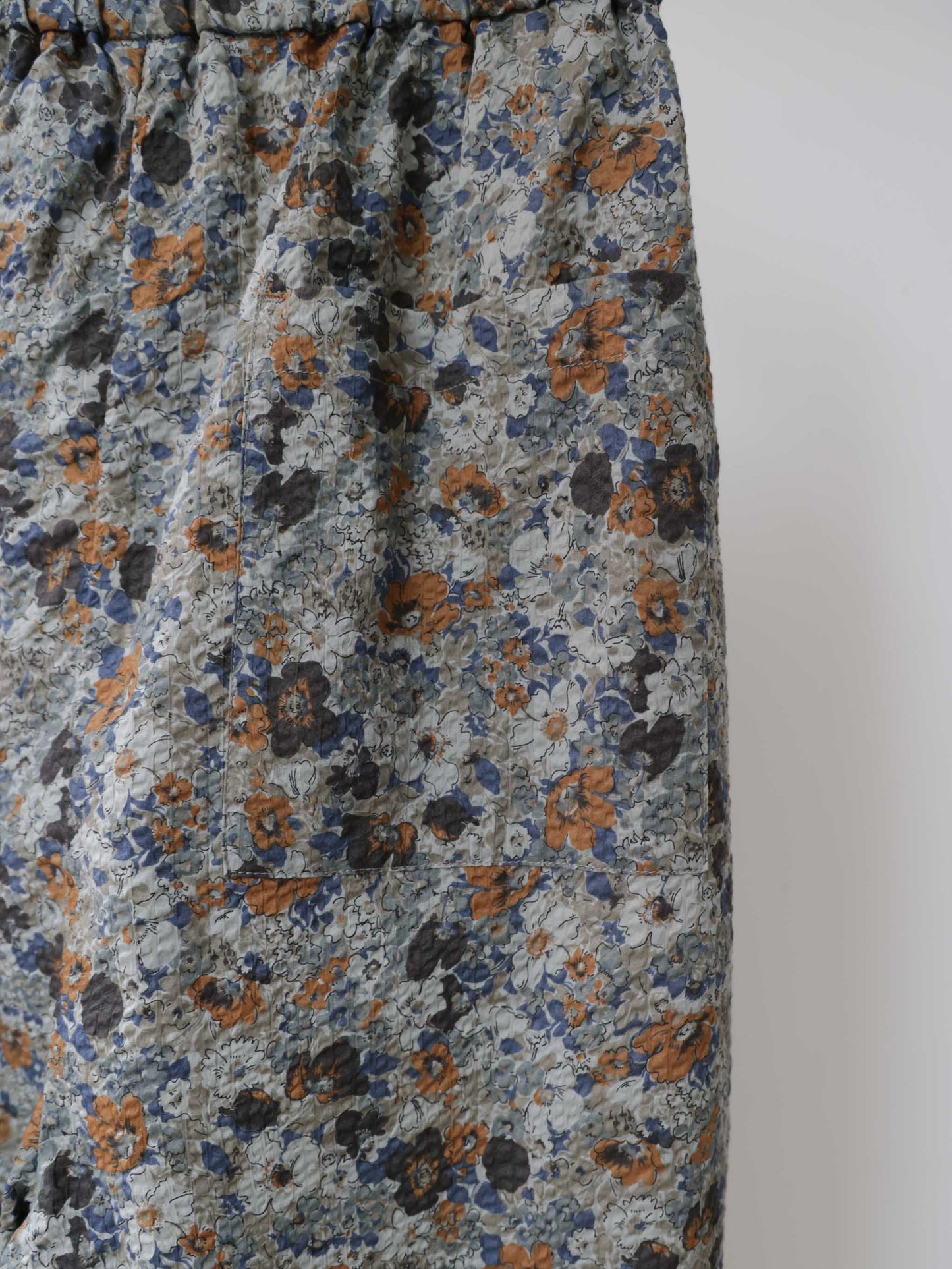 flower print easy pants