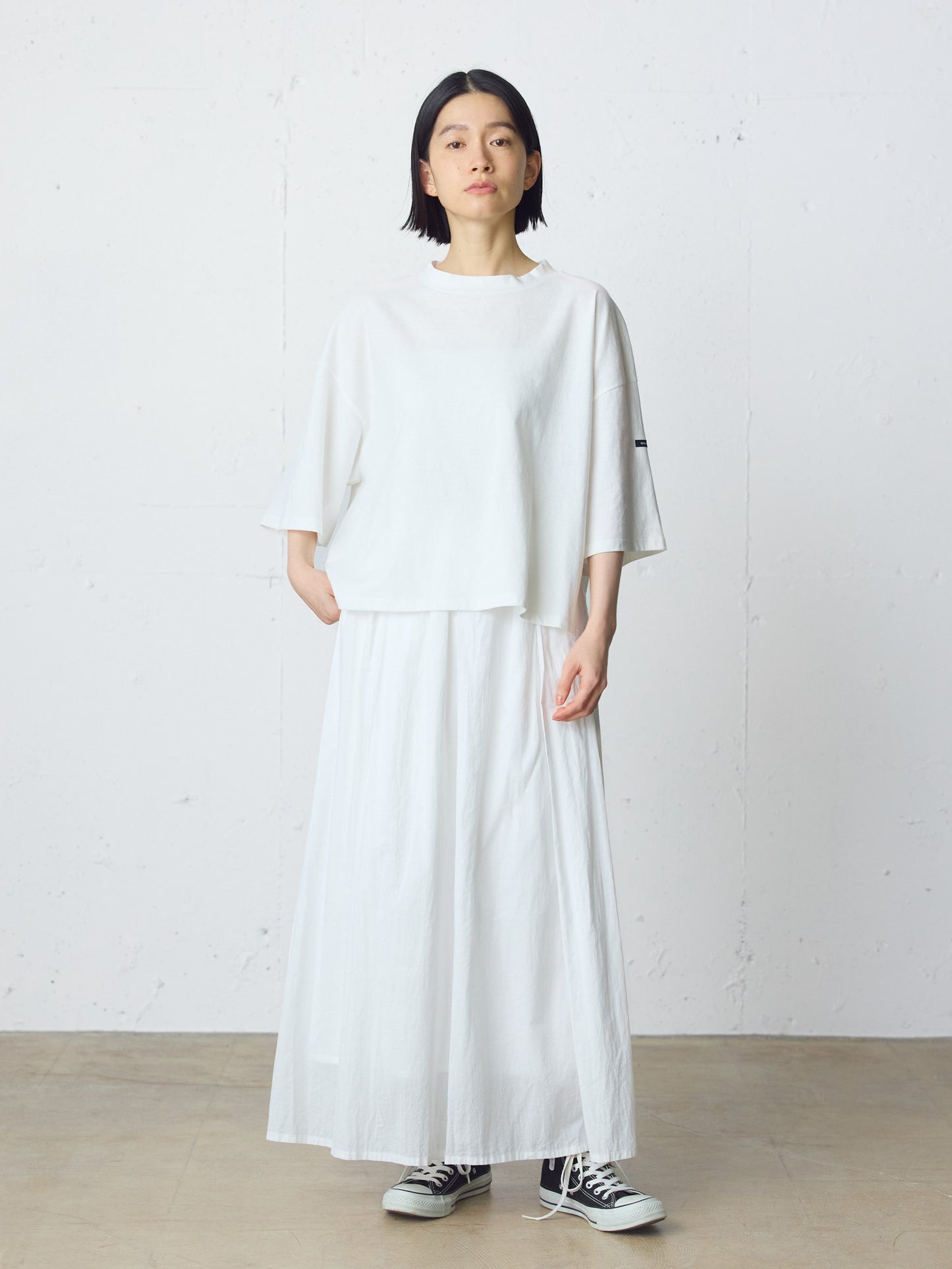 gathered skirt