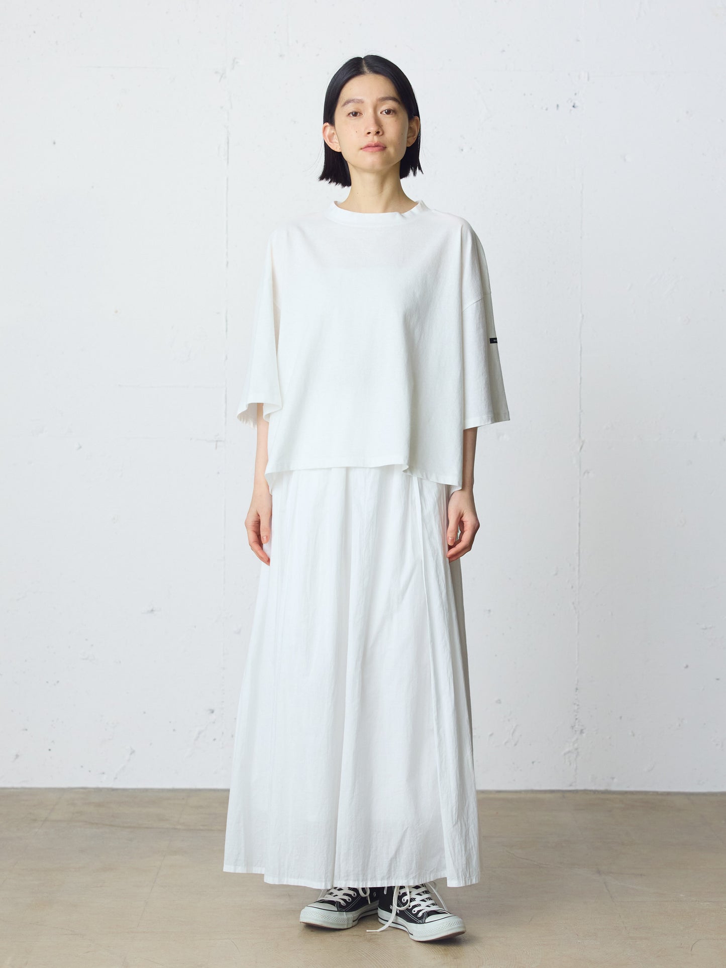 gathered skirt