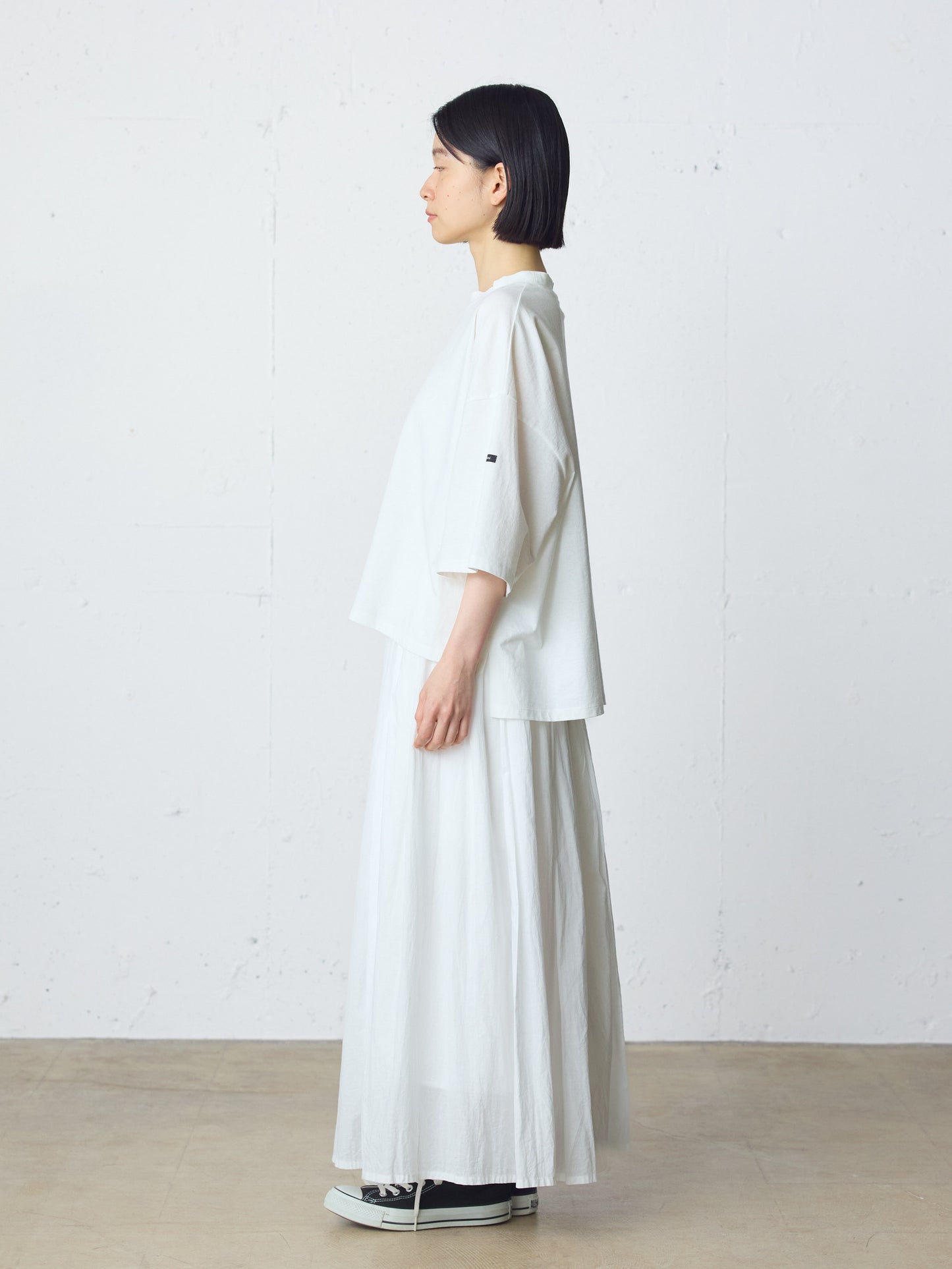 gathered skirt