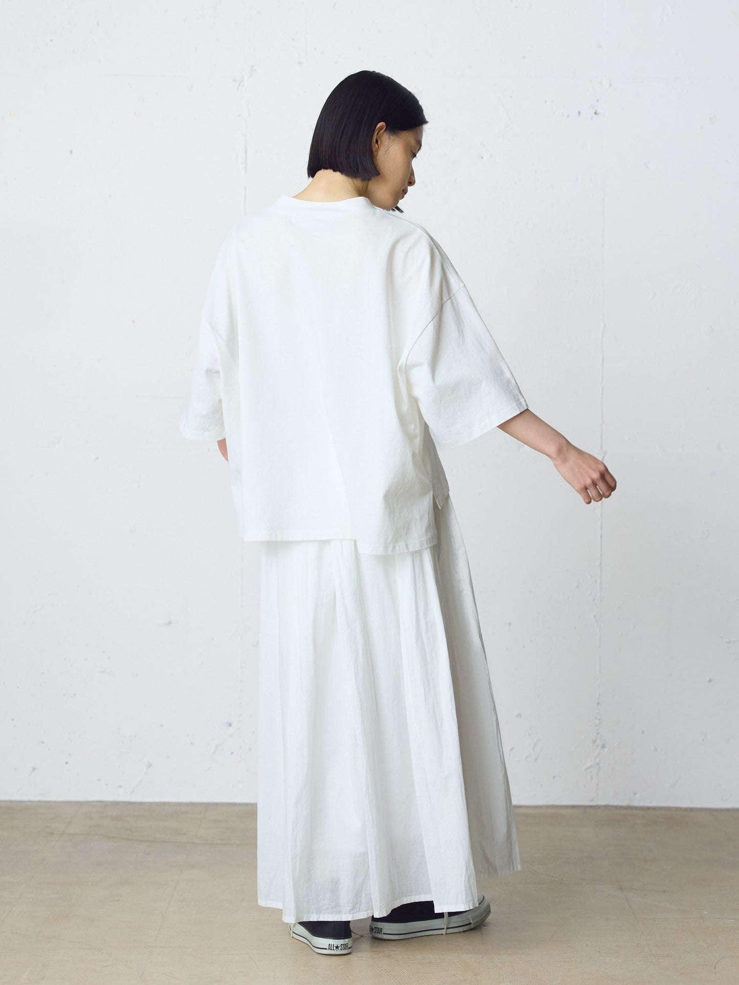 gathered skirt