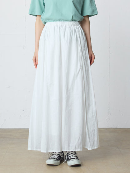 gathered skirt