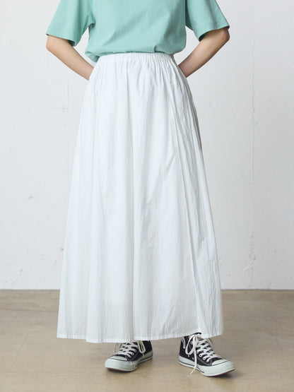 gathered skirt