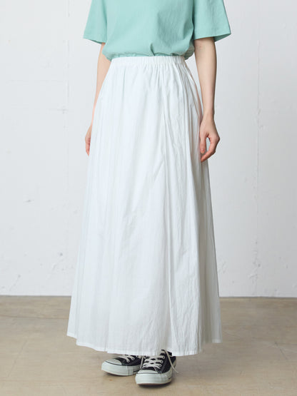 gathered skirt