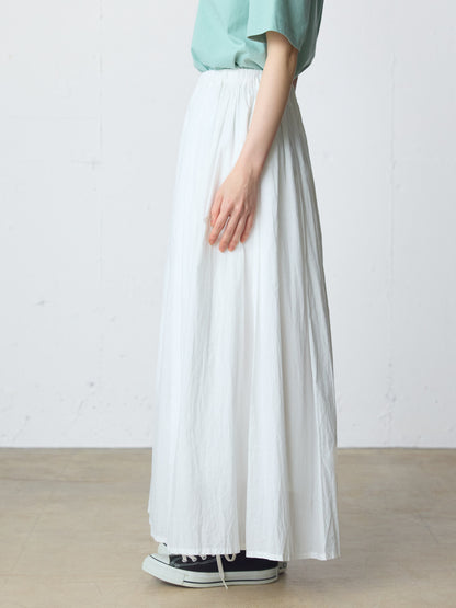 gathered skirt