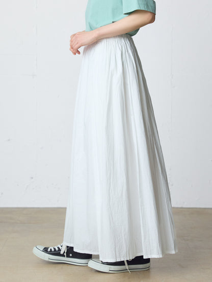 gathered skirt