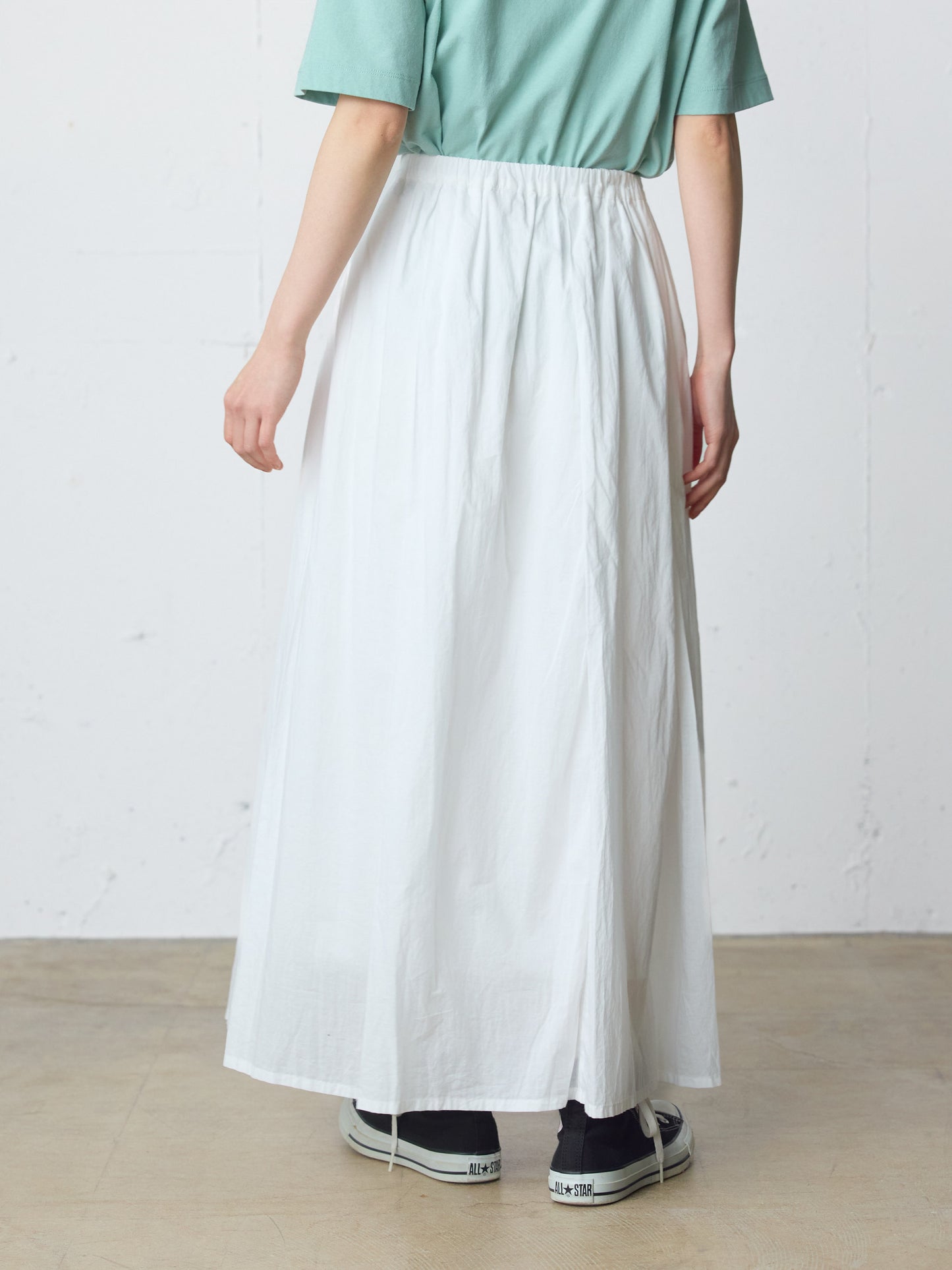 gathered skirt