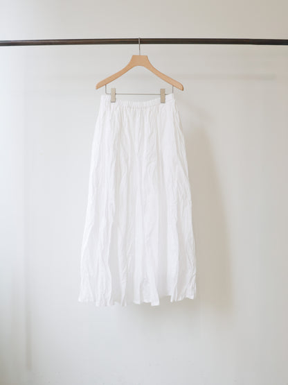 gathered skirt
