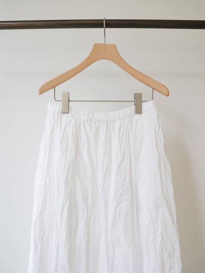 gathered skirt