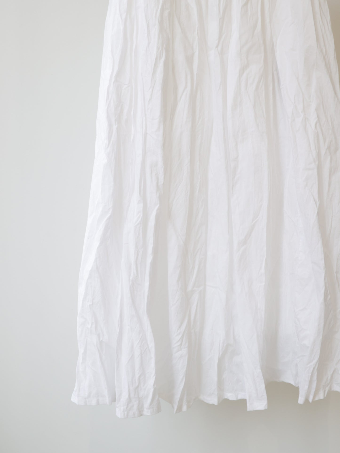 gathered skirt