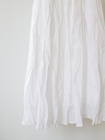 gathered skirt