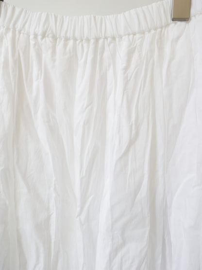 gathered skirt