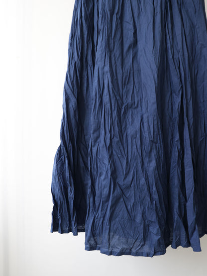 gathered skirt