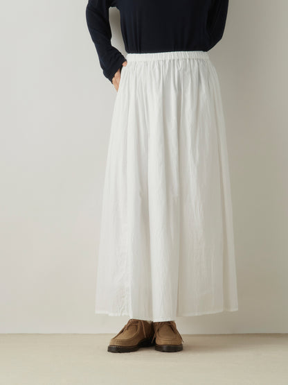 gathered skirt