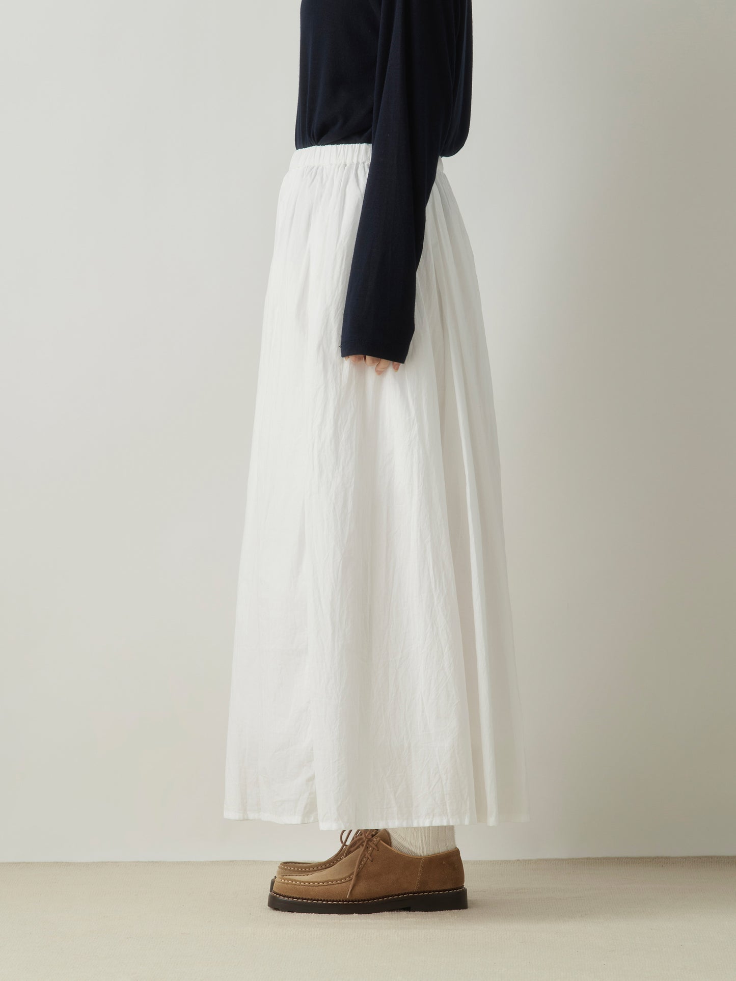 gathered skirt