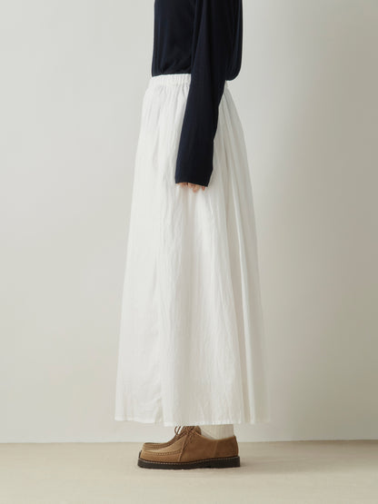 gathered skirt