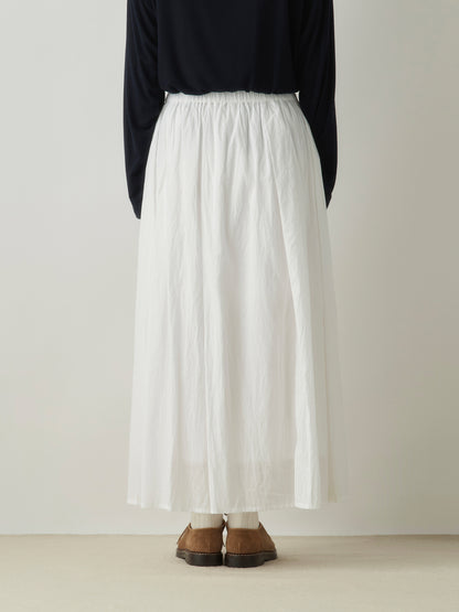 gathered skirt