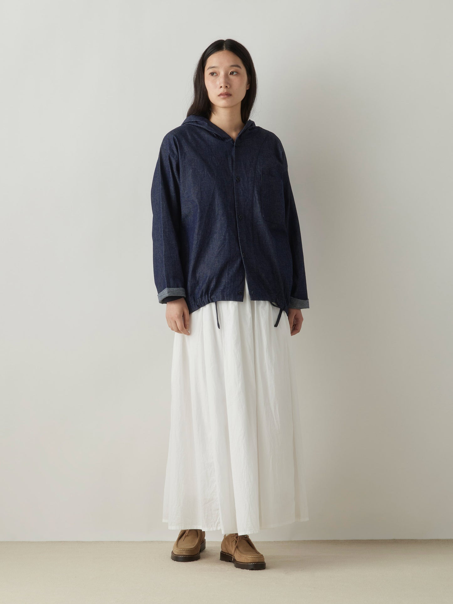 gathered skirt