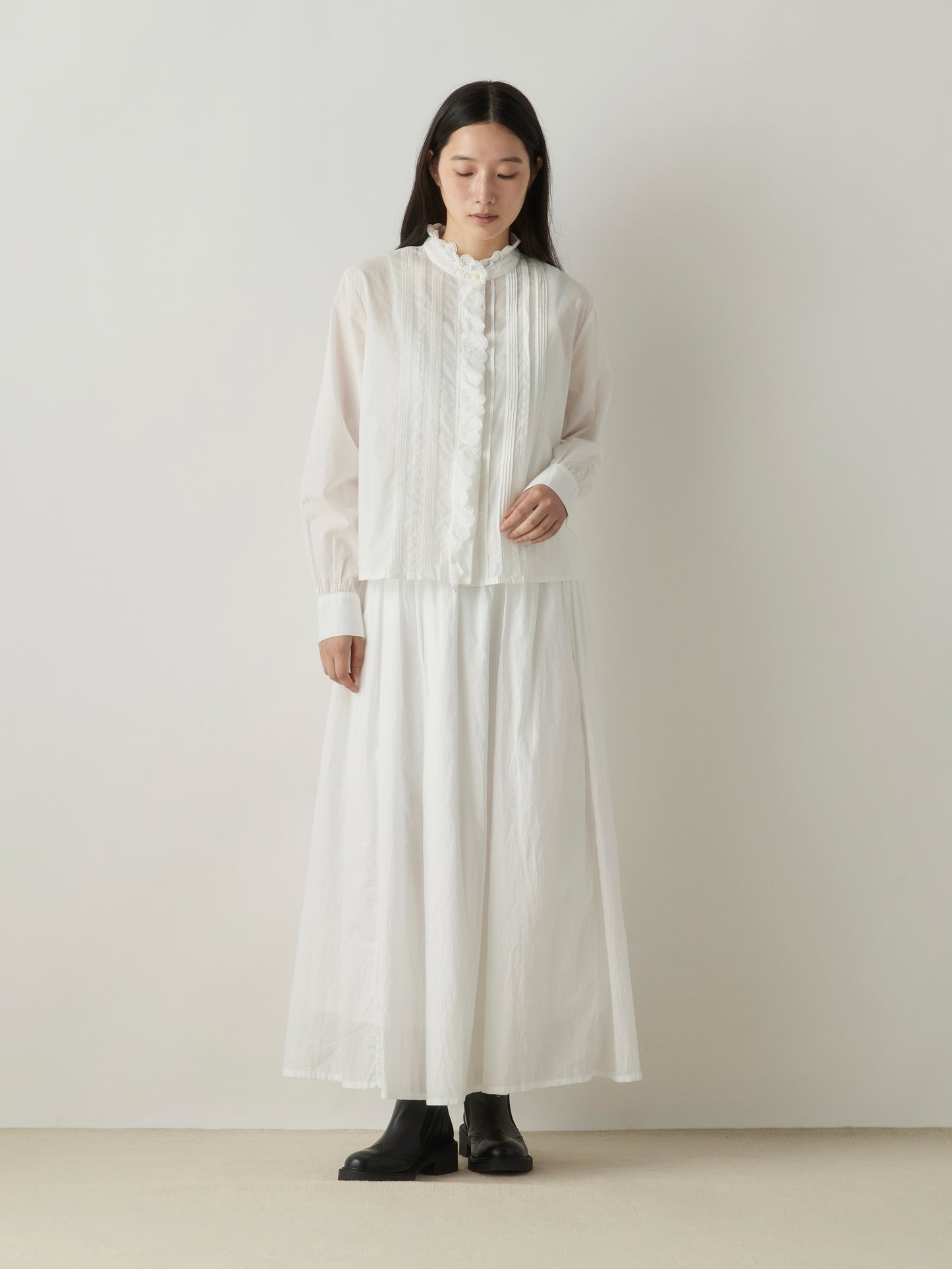 gathered skirt