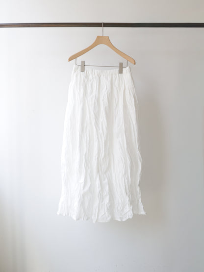 gathered skirt