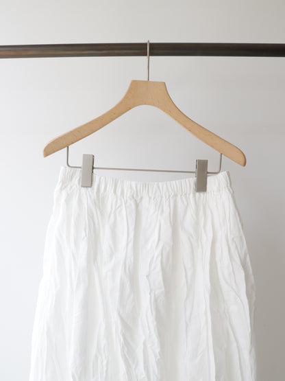 gathered skirt