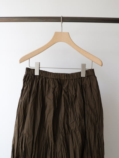 gathered skirt