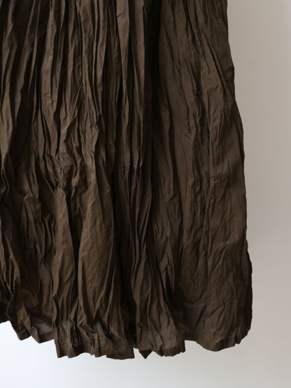 gathered skirt