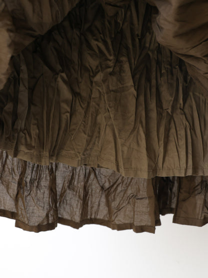 gathered skirt