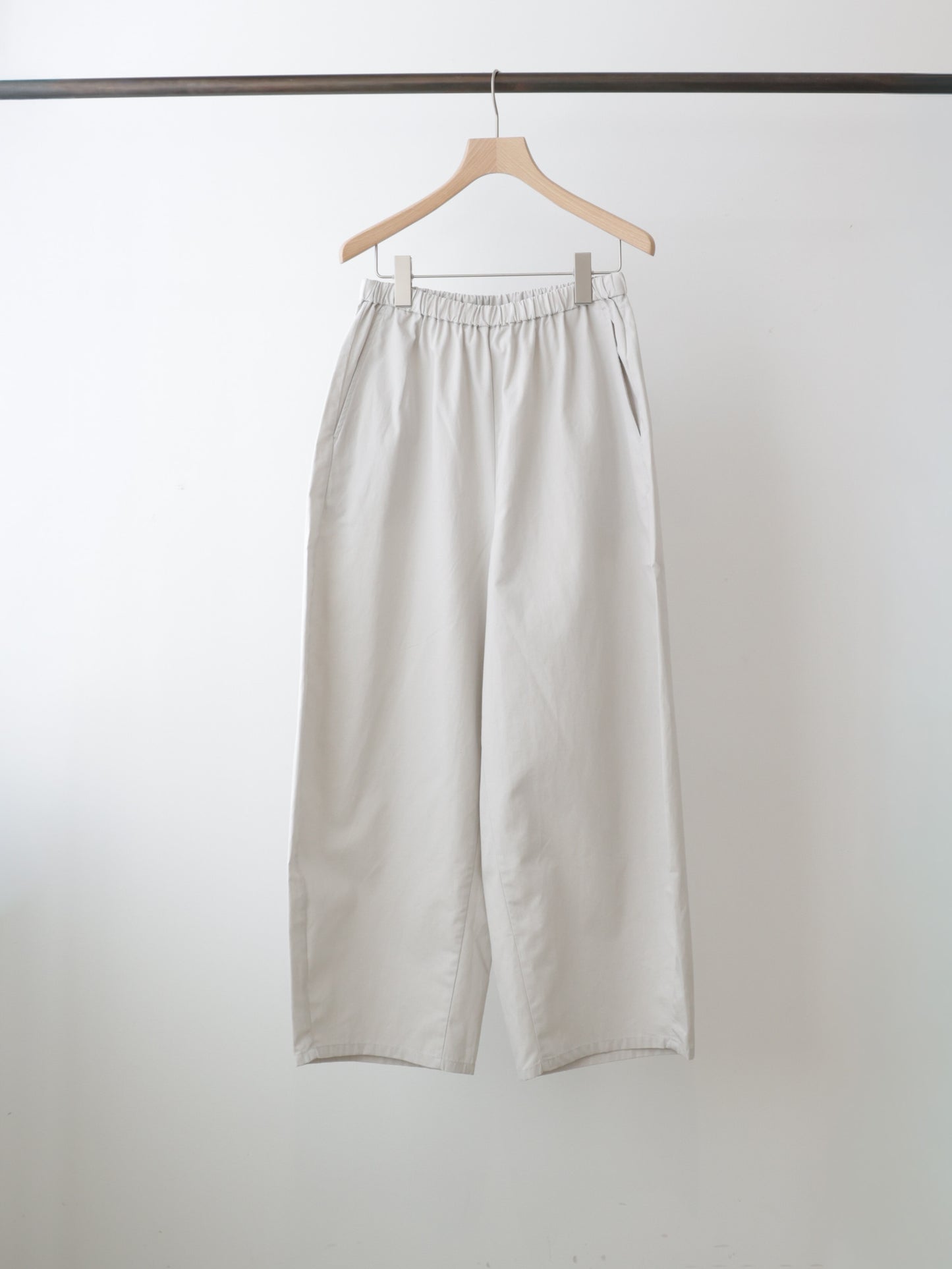 cottonlinen wide easy pants