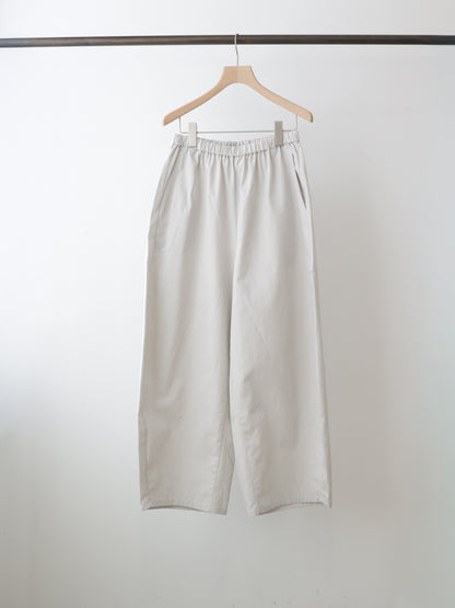 cottonlinen wide easy pants