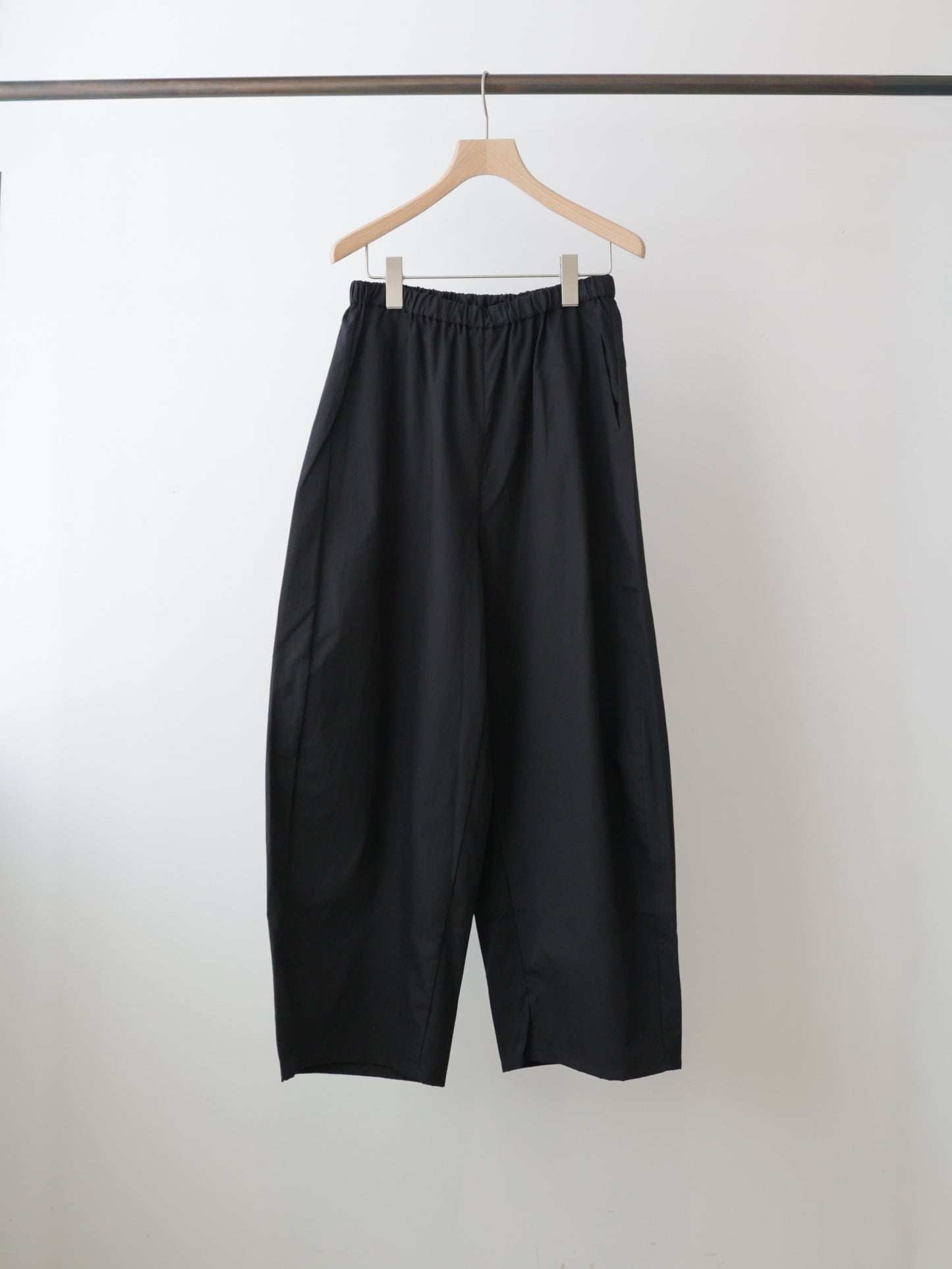 cottonlinen wide easy pants