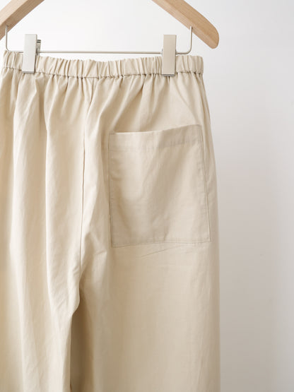 cottonlinen wide easy pants