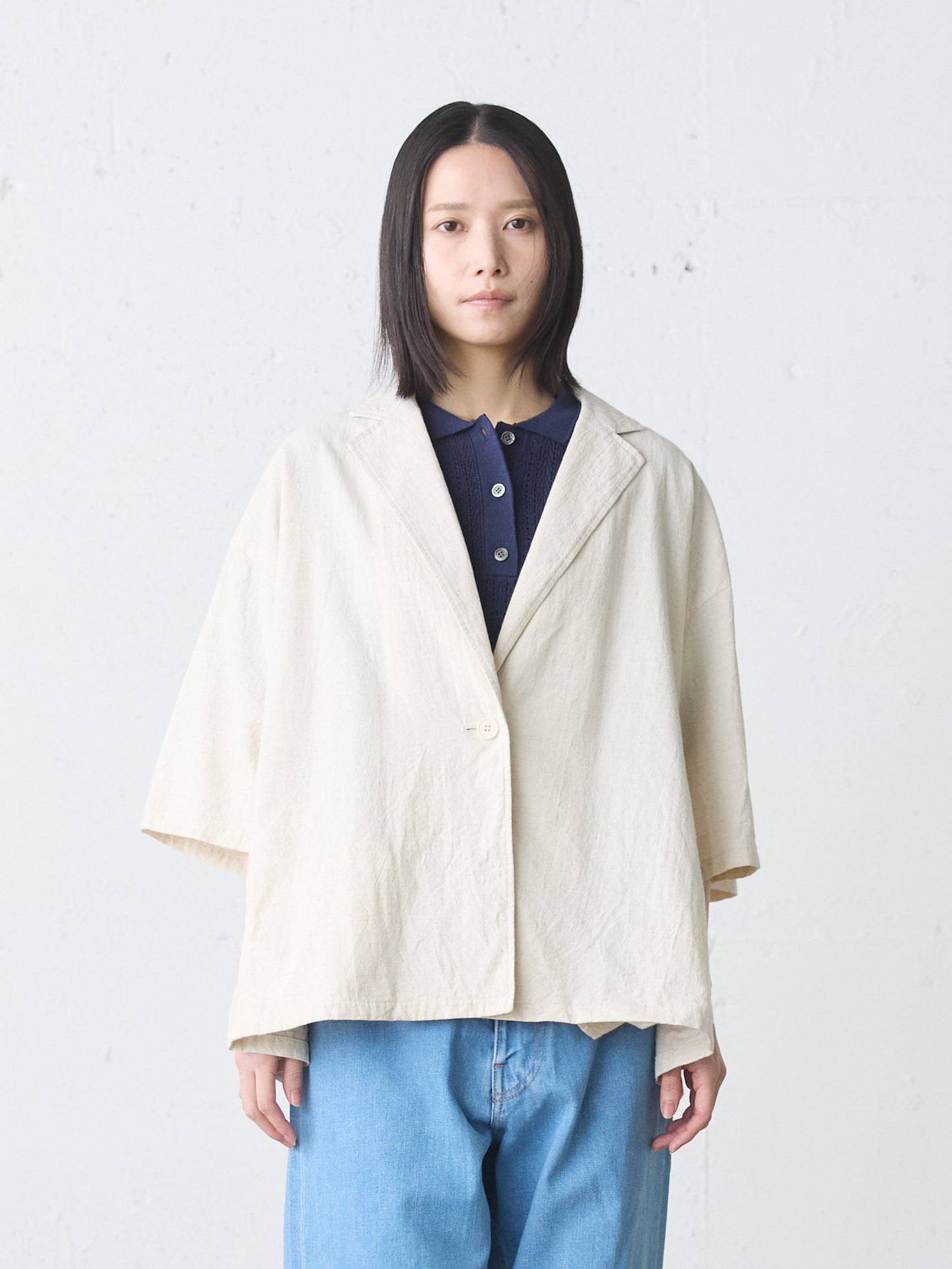 cotton linen light jacket
